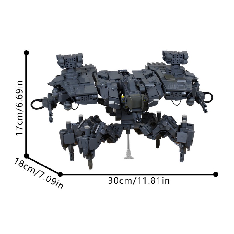 GOBRICKS MOC 192419 Horizon Zero Dawn Deathbringer - YWOBB