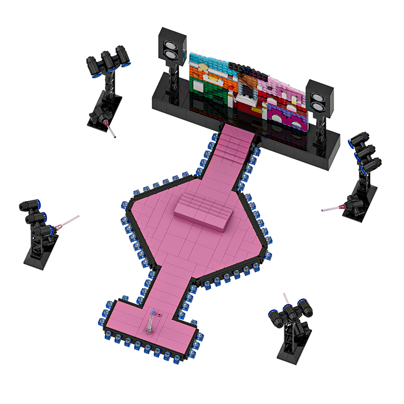 GOBRICKS MOC A1848 Taylor Swift: The Eras Tour - YWOBB