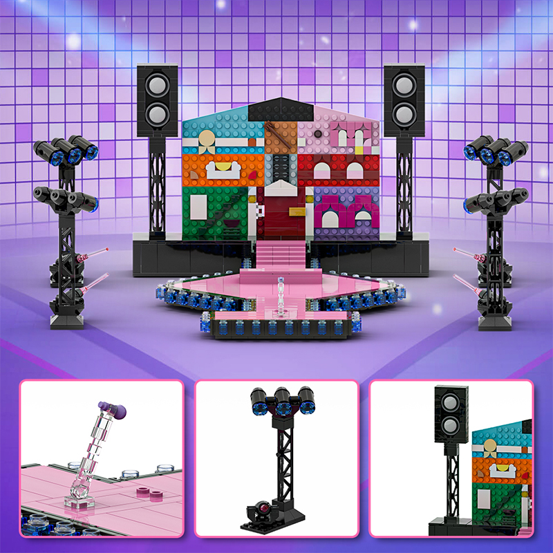 GOBRICKS MOC A1848 Taylor Swift: The Eras Tour - YWOBB