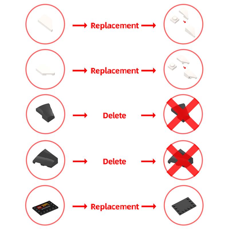 GOBRICKS MOC 204062 Wolverine Cowl - YWOBB
