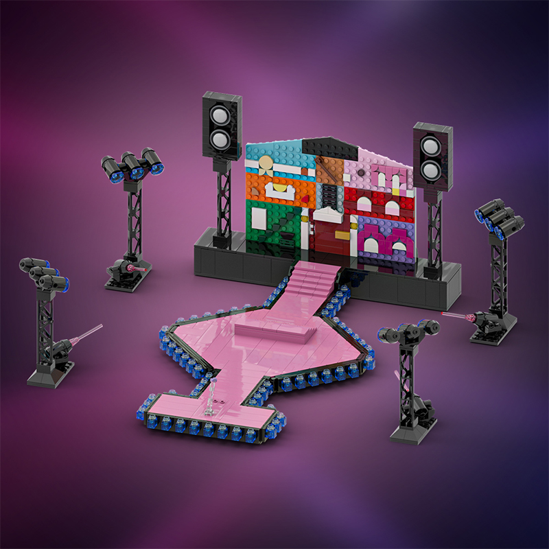 GOBRICKS MOC A1848 Taylor Swift: The Eras Tour - YWOBB