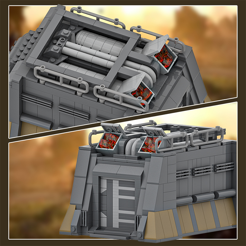 GOBRICKS MOC 203259 Helldivers 2 Automaton Fabricator - YWOBB