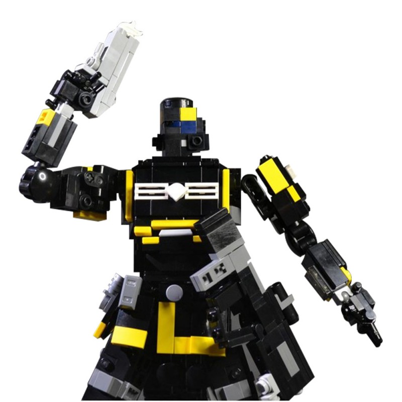 GOBRICKS MOC 202950 Helldivers B-01 Tactical Armor - Helldivers 2 - YWOBB