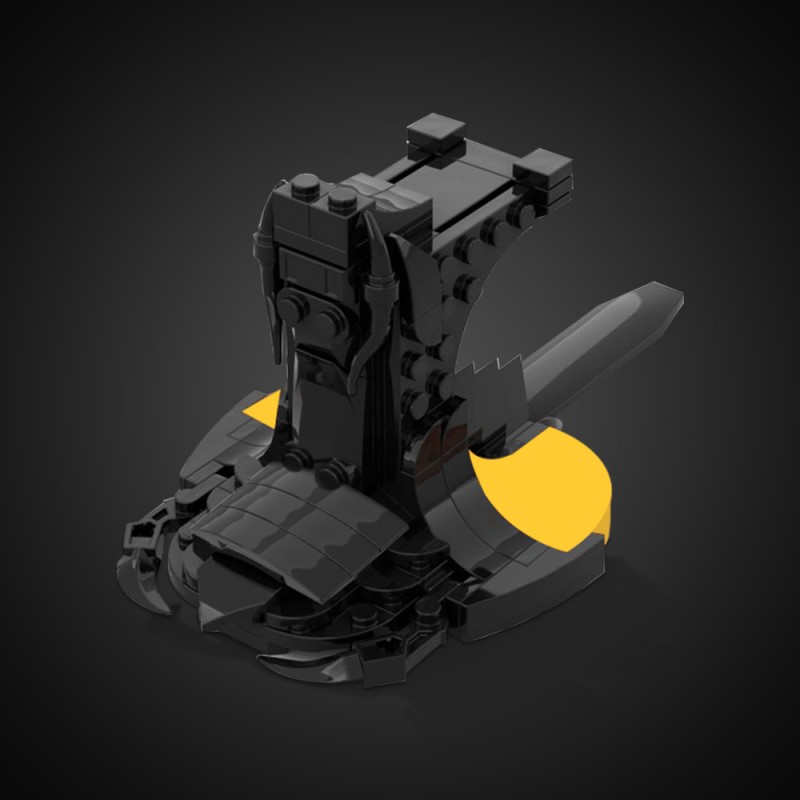 GOBRICKS MOC 180039 Wraith Hive Ship - Display Stand - YWOBB