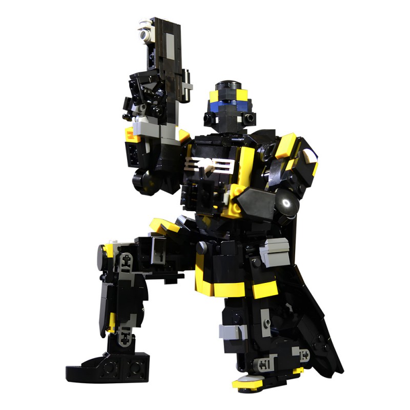 GOBRICKS MOC 202950 Helldivers B-01 Tactical Armor - Helldivers 2 - YWOBB