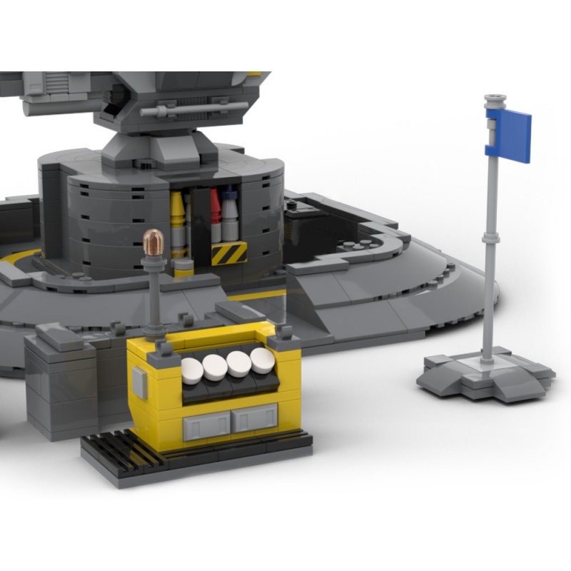 GOBRICKS MOC 182949 Helldivers 2 SEAF artillery - YWOBB