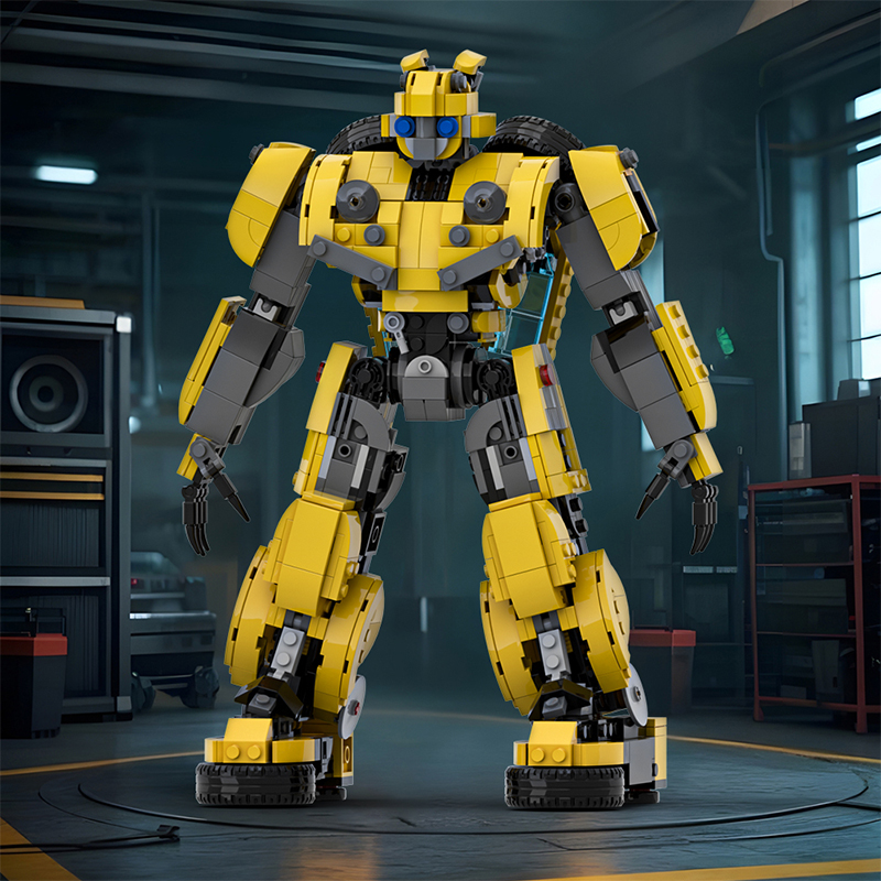 GOBRICKS MOC 190492 Bumblebee 2018 Bumblebee - Alternate Build - YWOBB