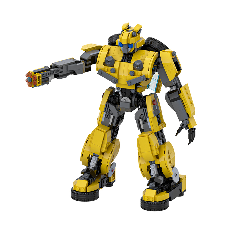 GOBRICKS MOC 190492 Bumblebee 2018 Bumblebee - Alternate Build - YWOBB