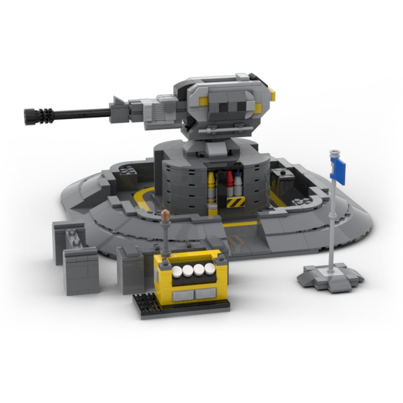 GOBRICKS MOC 182949 Helldivers 2 SEAF artillery - YWOBB