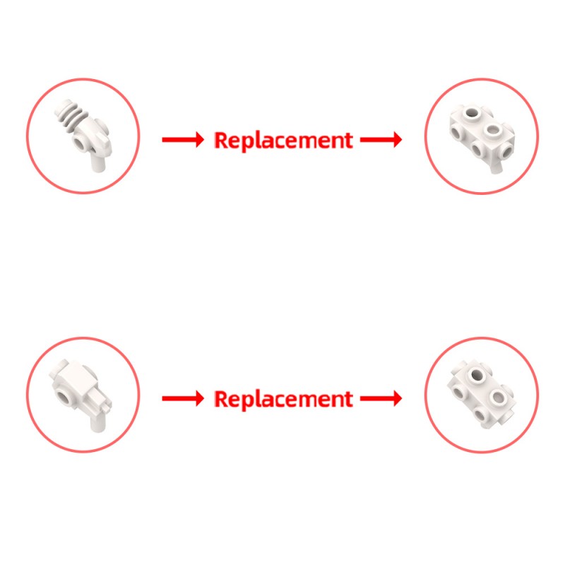 GOBRICKS MOC 203201 Skeleton Alien - YWOBB