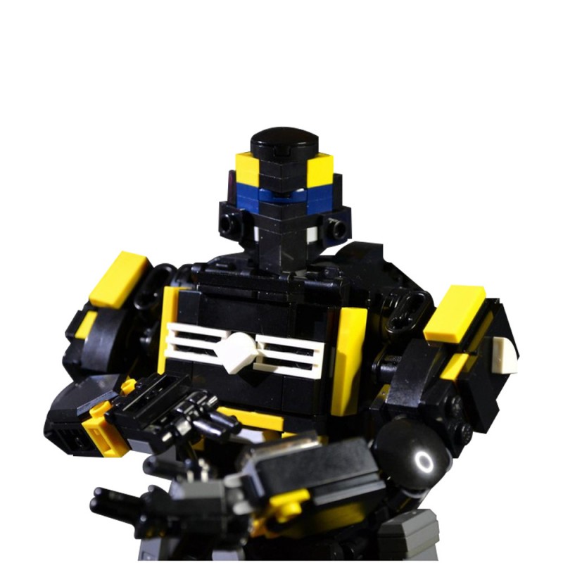GOBRICKS MOC 202950 Helldivers B-01 Tactical Armor - Helldivers 2 - YWOBB