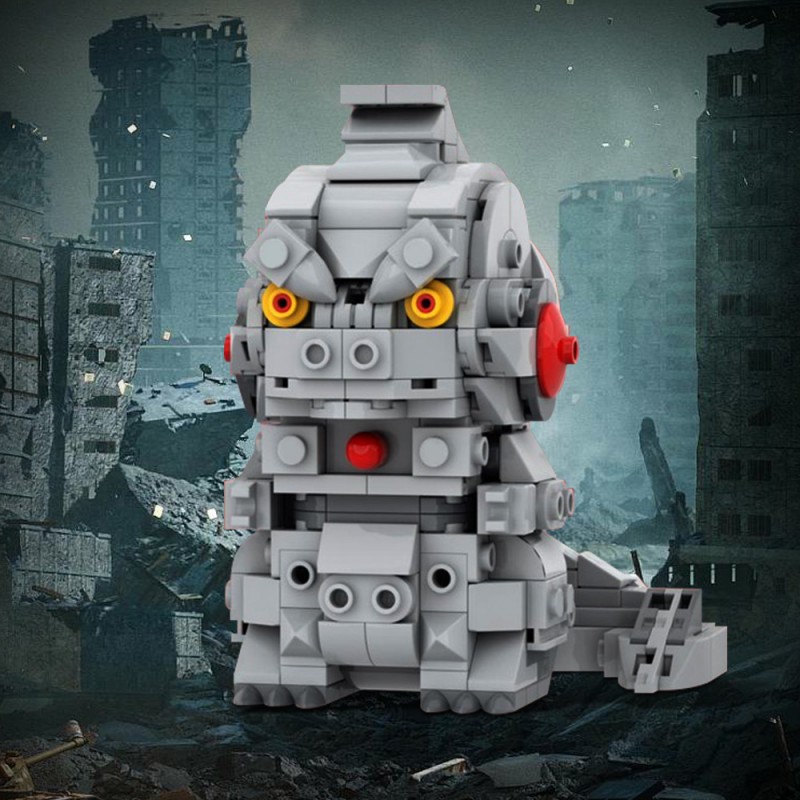 GOBRICKS MOC 195226 MechaGodzilla - YWOBB