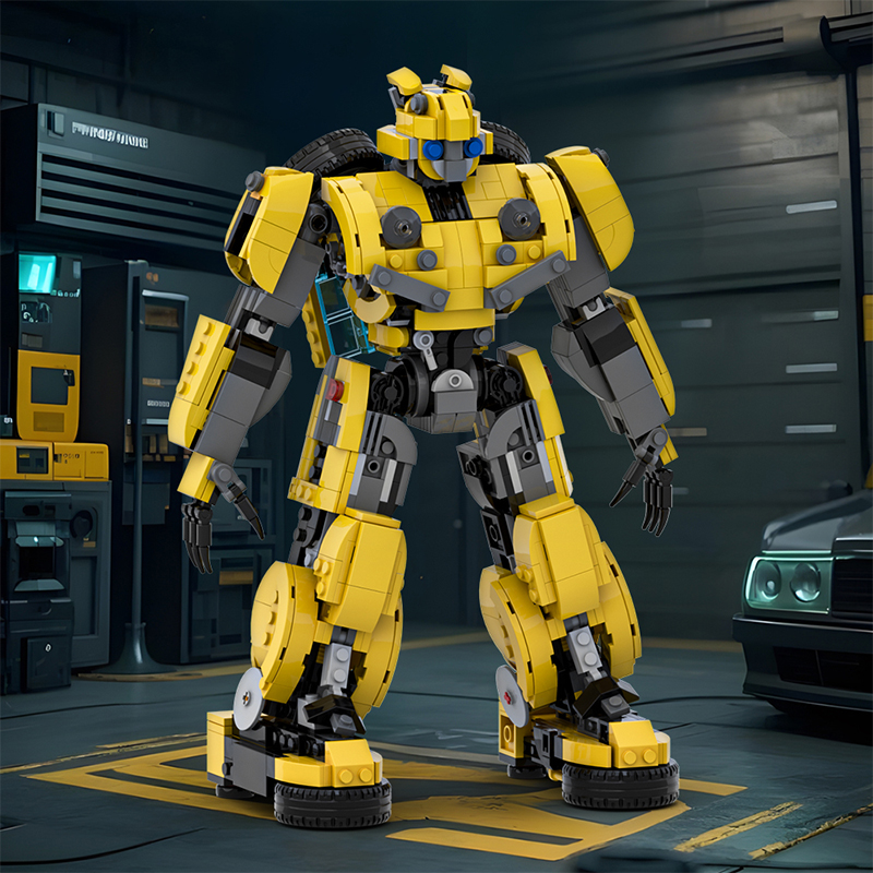 GOBRICKS MOC 190492 Bumblebee 2018 Bumblebee - Alternate Build - YWOBB