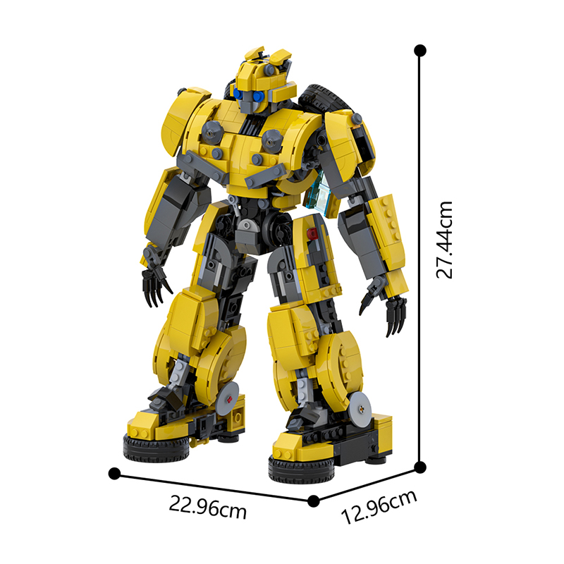 GOBRICKS MOC 190492 Bumblebee 2018 Bumblebee - Alternate Build - YWOBB