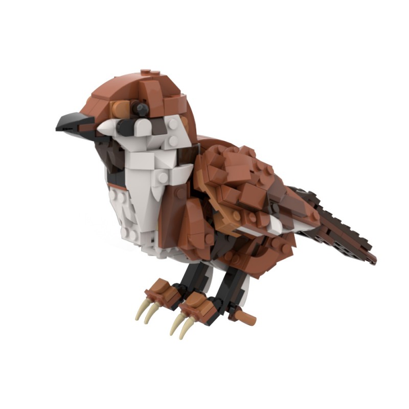 GOBRICKS MOC 195794 31154 Sparrow - YWOBB