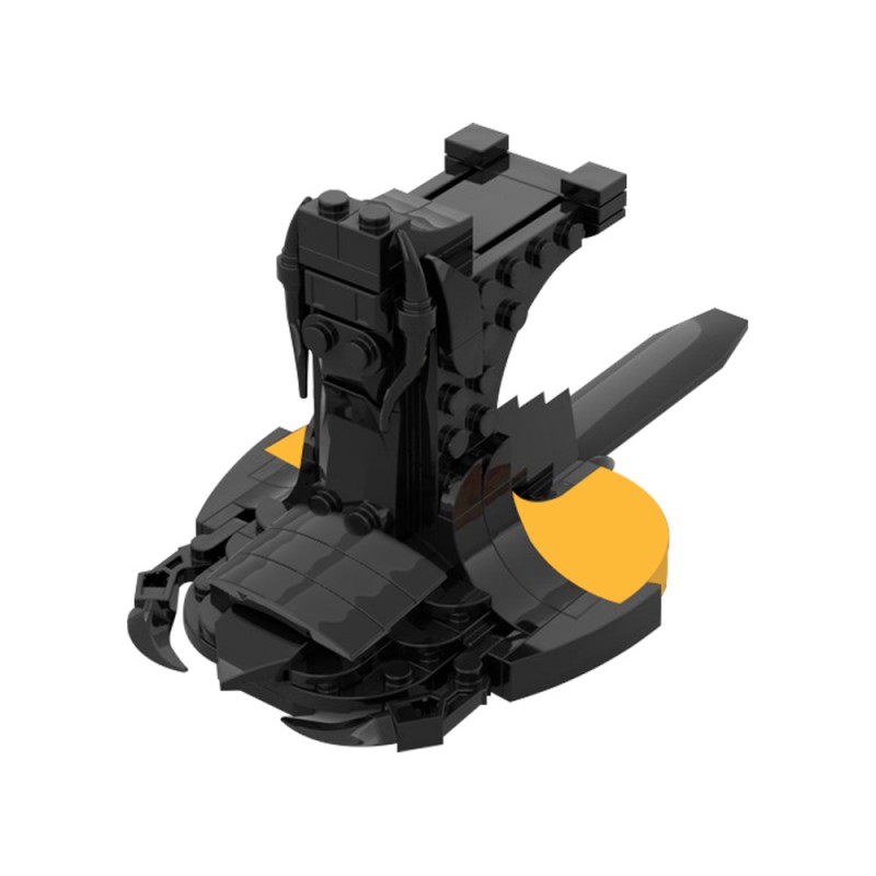 GOBRICKS MOC 180039 Wraith Hive Ship - Display Stand - YWOBB