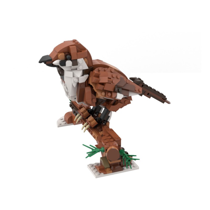 GOBRICKS MOC 195794 31154 Sparrow - YWOBB
