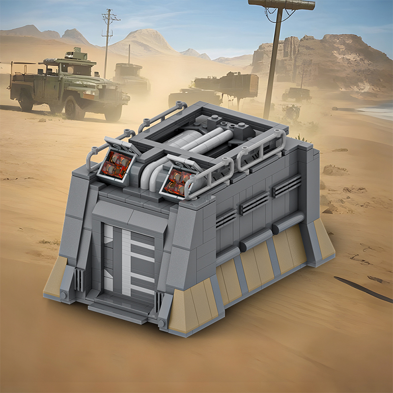 GOBRICKS MOC 203259 Helldivers 2 Automaton Fabricator - YWOBB