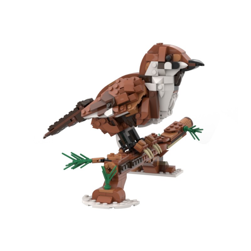 GOBRICKS MOC 195794 31154 Sparrow - YWOBB