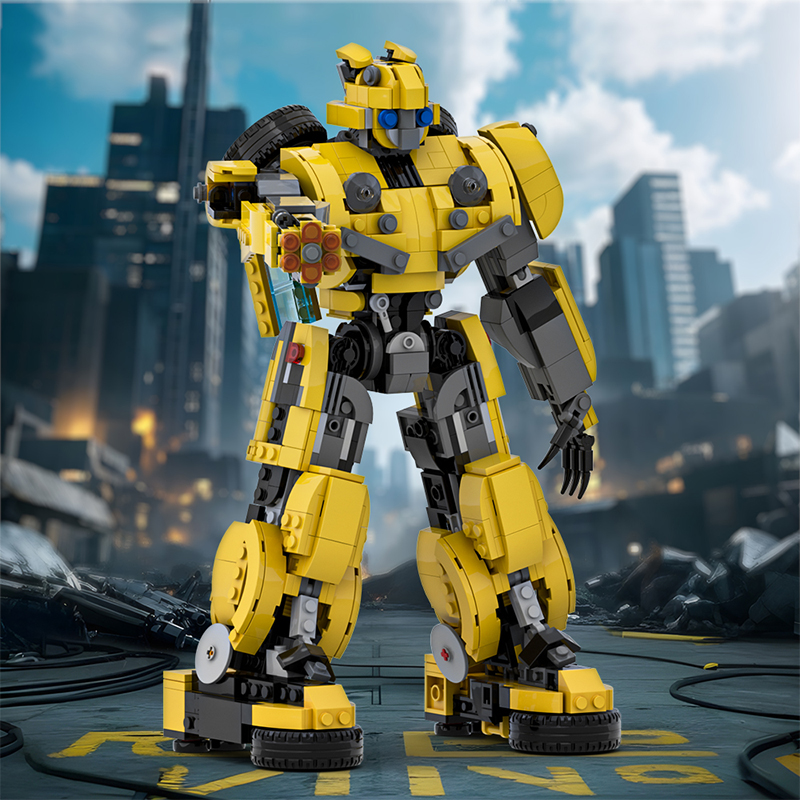 GOBRICKS MOC 190492 Bumblebee 2018 Bumblebee - Alternate Build - YWOBB