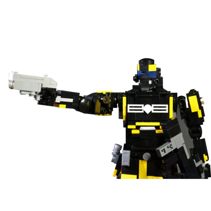 GOBRICKS MOC 202950 Helldivers B-01 Tactical Armor - Helldivers 2 - YWOBB