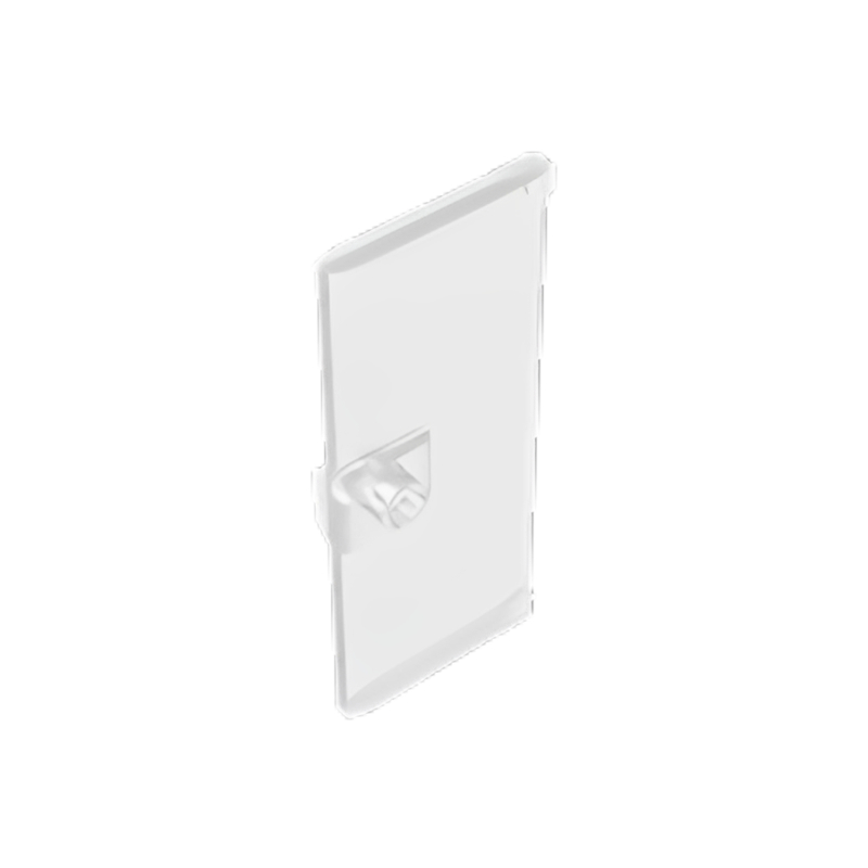 GOBRICKS GDS-90444 Door 1 x 3 x 6 with Stud Handle - YWOBB