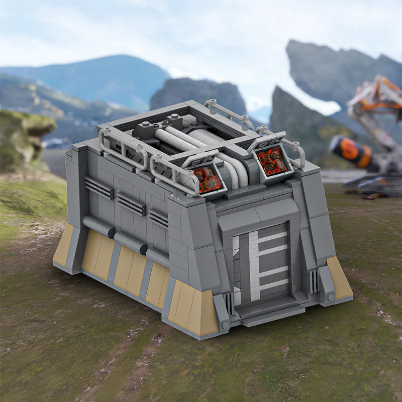 GOBRICKS MOC 203259 Helldivers 2 Automaton Fabricator - YWOBB