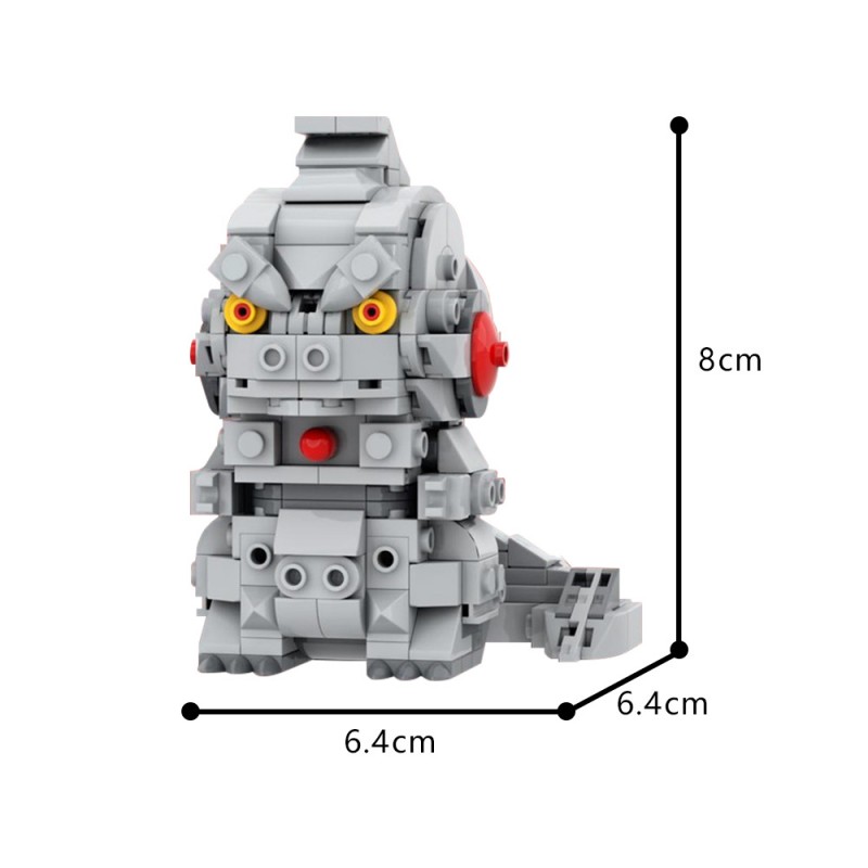 GOBRICKS MOC 195226 MechaGodzilla - YWOBB