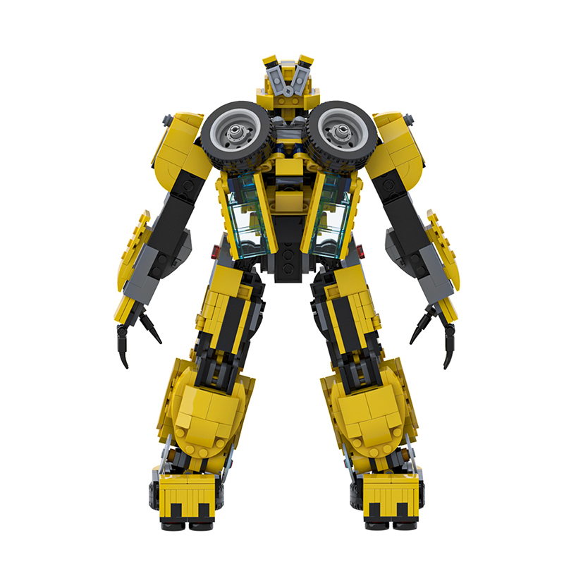 GOBRICKS MOC 190492 Bumblebee 2018 Bumblebee - Alternate Build - YWOBB