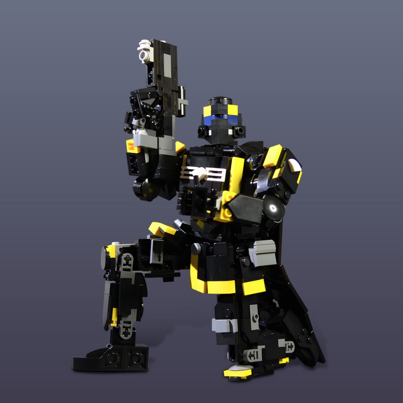 GOBRICKS MOC 202950 Helldivers B-01 Tactical Armor - Helldivers 2 - YWOBB