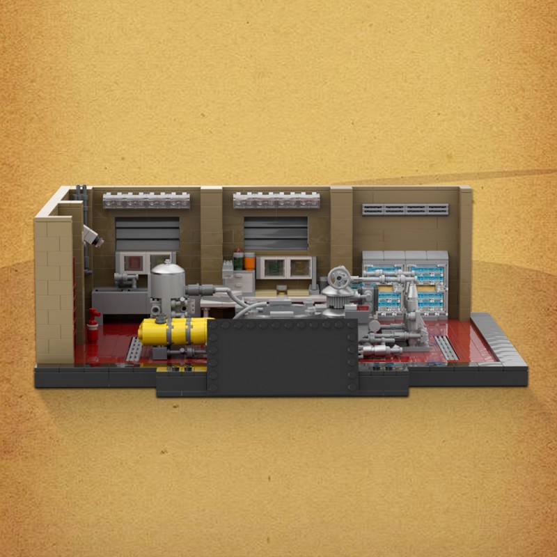 GOBRICKS MOC A1770 The Superlab - Breaking Bad - YWOBB