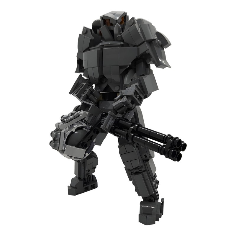 GOBRICKS MOC 183481 Fallout: X-01 Power Armor - YWOBB