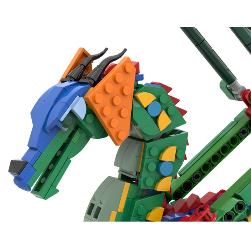 GOBRICKS MOC 197057 RainWing - YWOBB