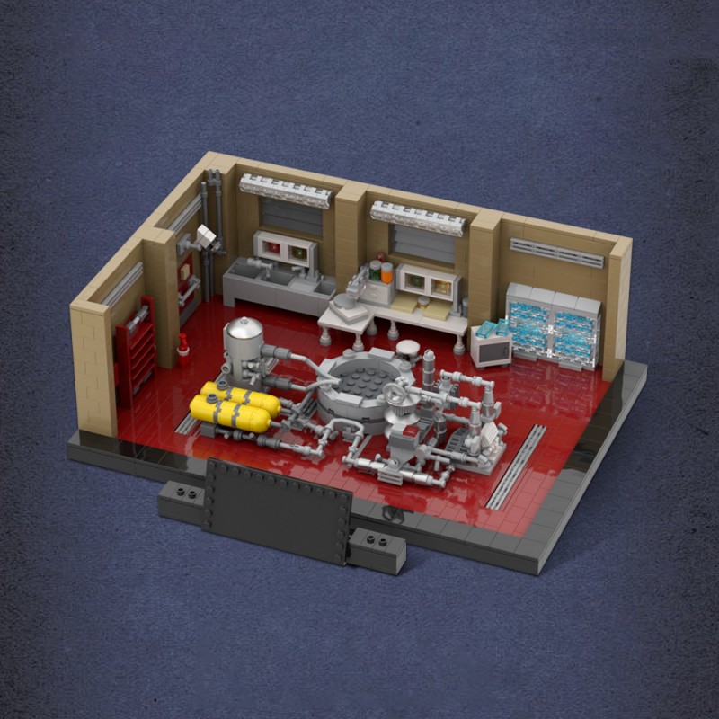 GOBRICKS MOC A1770 The Superlab - Breaking Bad - YWOBB