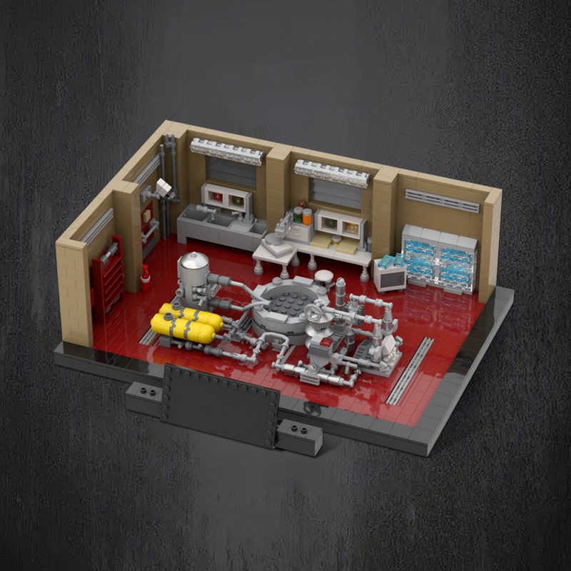 GOBRICKS MOC A1770 The Superlab - Breaking Bad - YWOBB