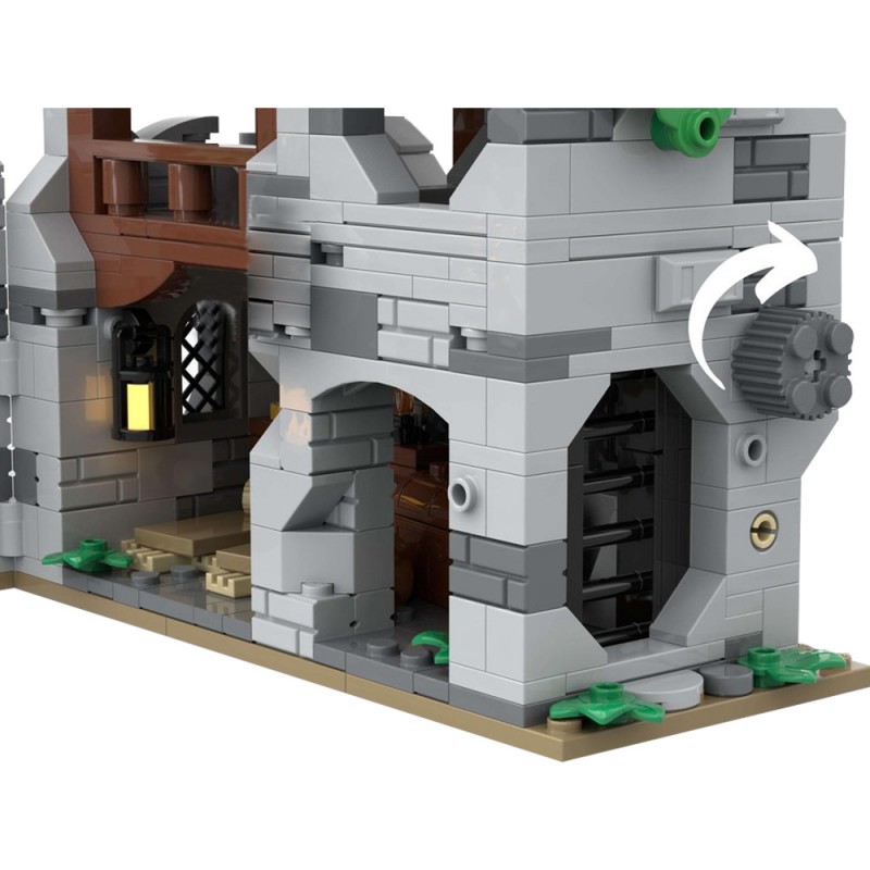 GOBRICKS MOC 193205 Wolfpack Den - YWOBB