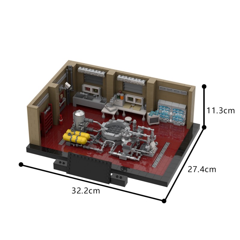 GOBRICKS MOC A1770 The Superlab - Breaking Bad - YWOBB