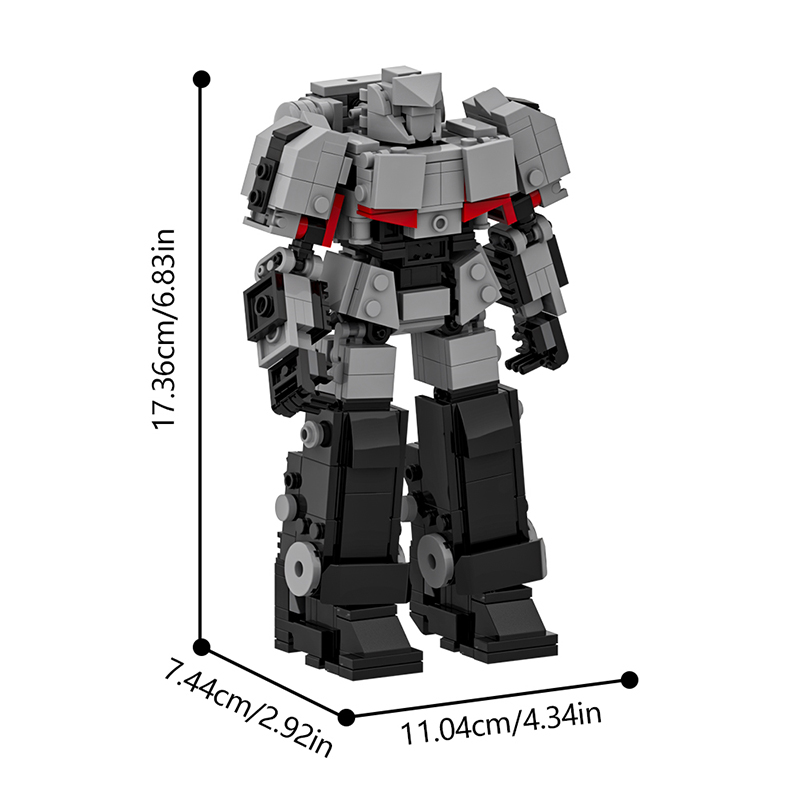 GOBRICKS MOC 199804 Megatron final mode - YWOBB