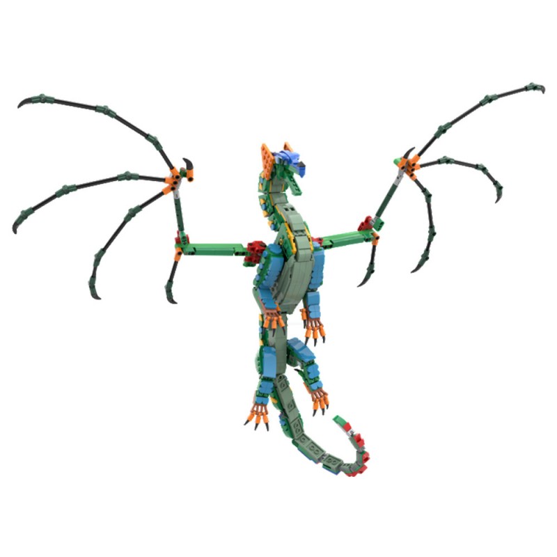 GOBRICKS MOC 197057 RainWing - YWOBB