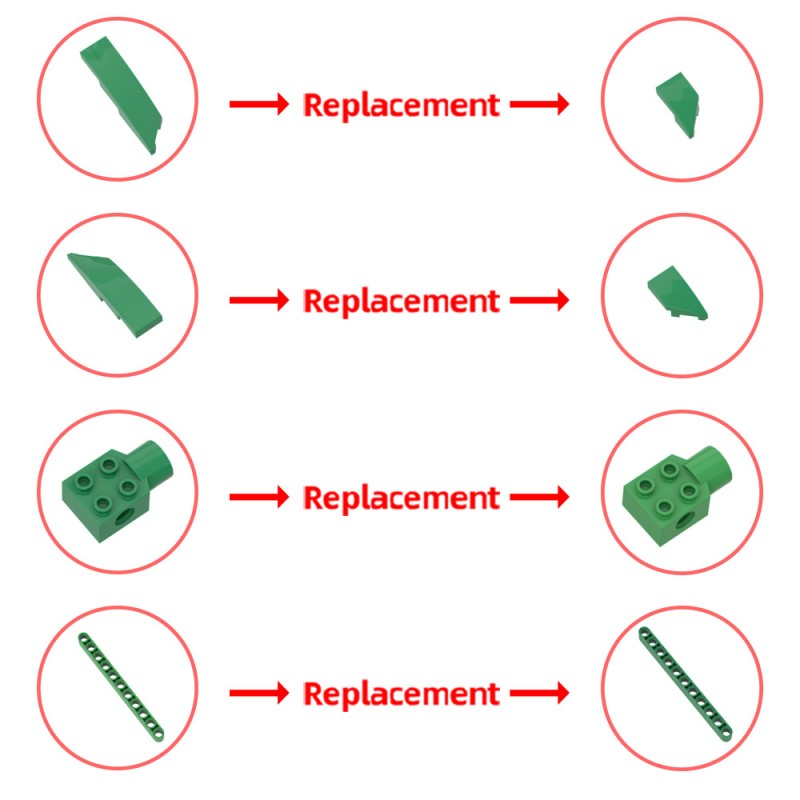 GOBRICKS MOC 197057 RainWing - YWOBB