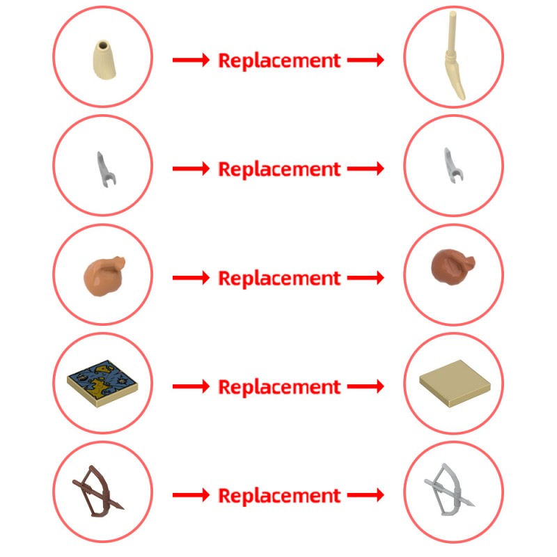 GOBRICKS MOC 193205 Wolfpack Den - YWOBB