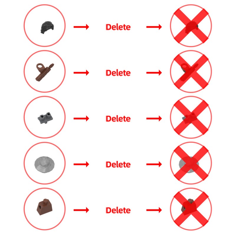 GOBRICKS MOC 193205 Wolfpack Den - YWOBB