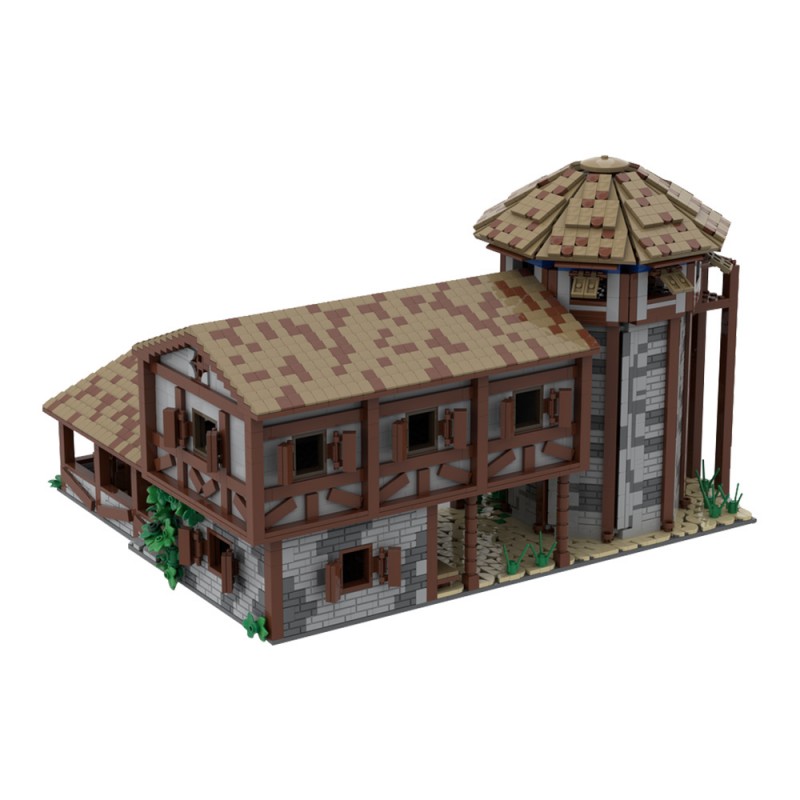 GOBRICKS MOC 200427 Age of Empires - Archery Range - YWOBB