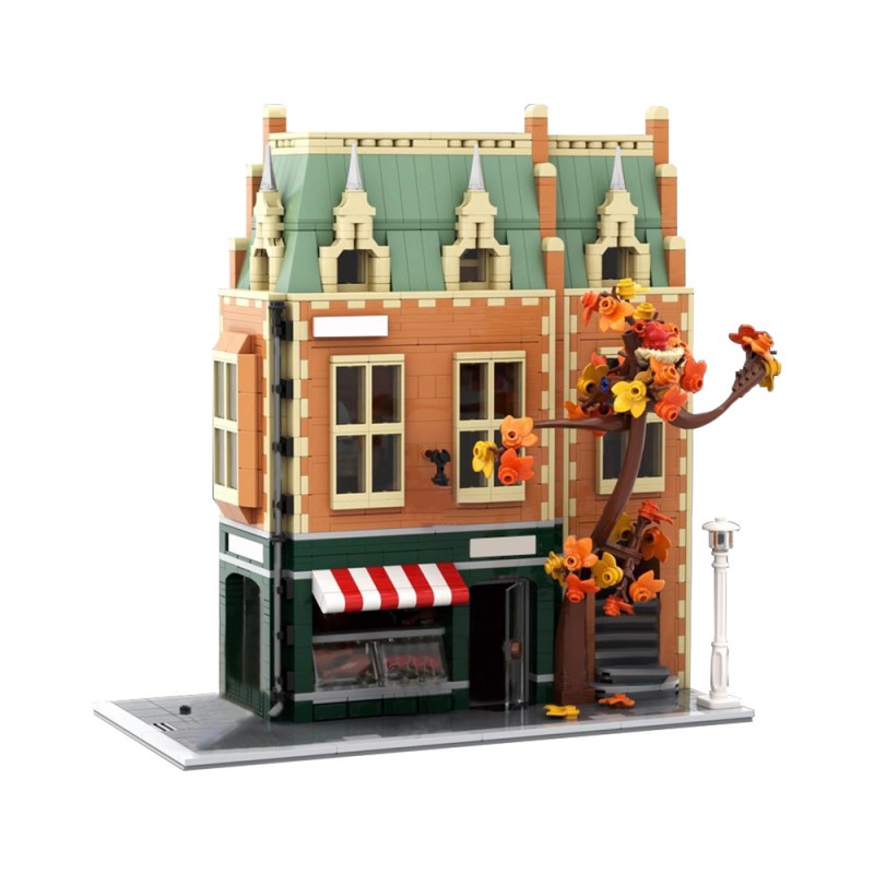 GOBRICKS MOC 197319 Butcher store - YWOBB