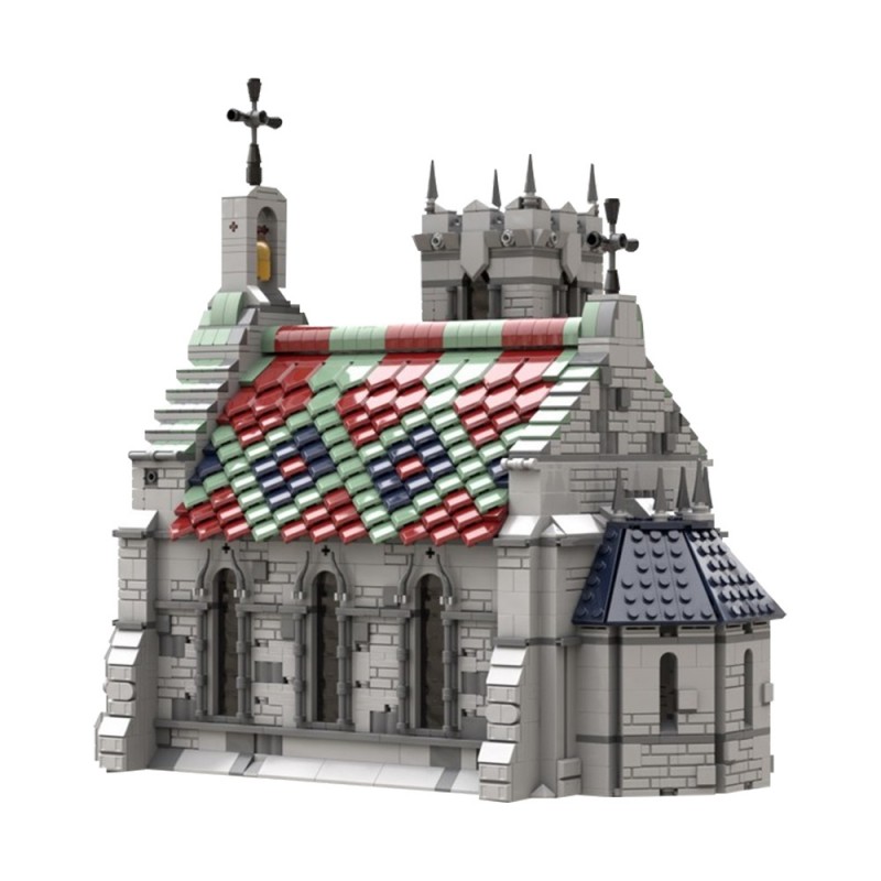 GOBRICKS MOC 198172 The Old Church - YWOBB