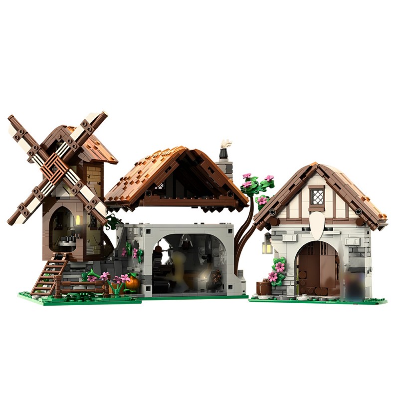 GOBRICKS MOC 201861 Blacksmith's Breeze - YWOBB