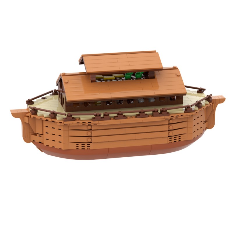 GOBRICKS MOC A1793Y01 Noah's Ark - YWOBB