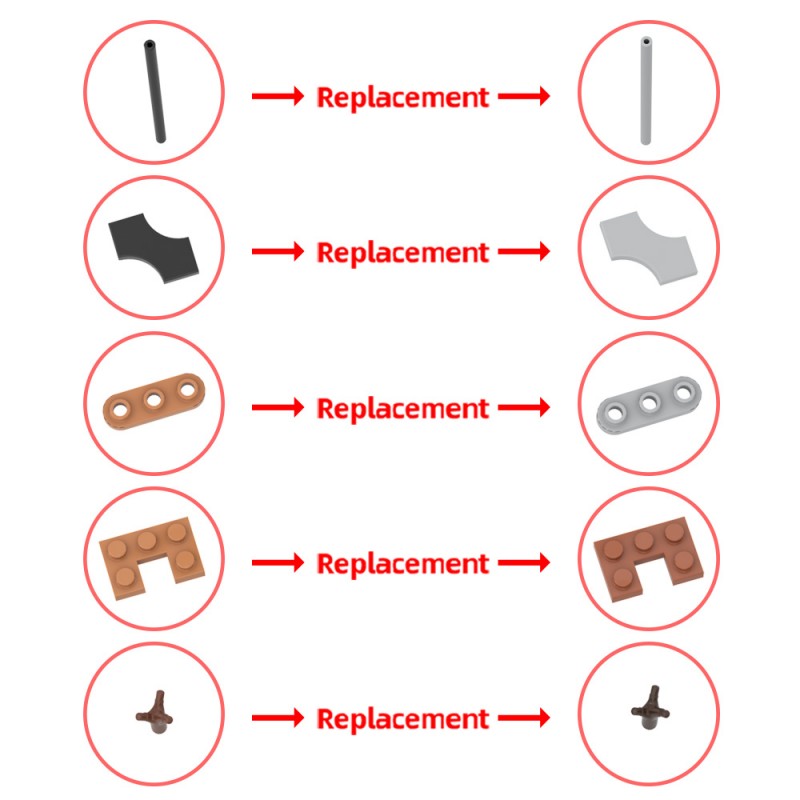 GOBRICKS MOC 197319 Butcher store - YWOBB