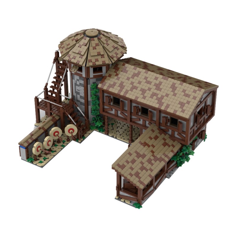 GOBRICKS MOC 200427 Age of Empires - Archery Range - YWOBB