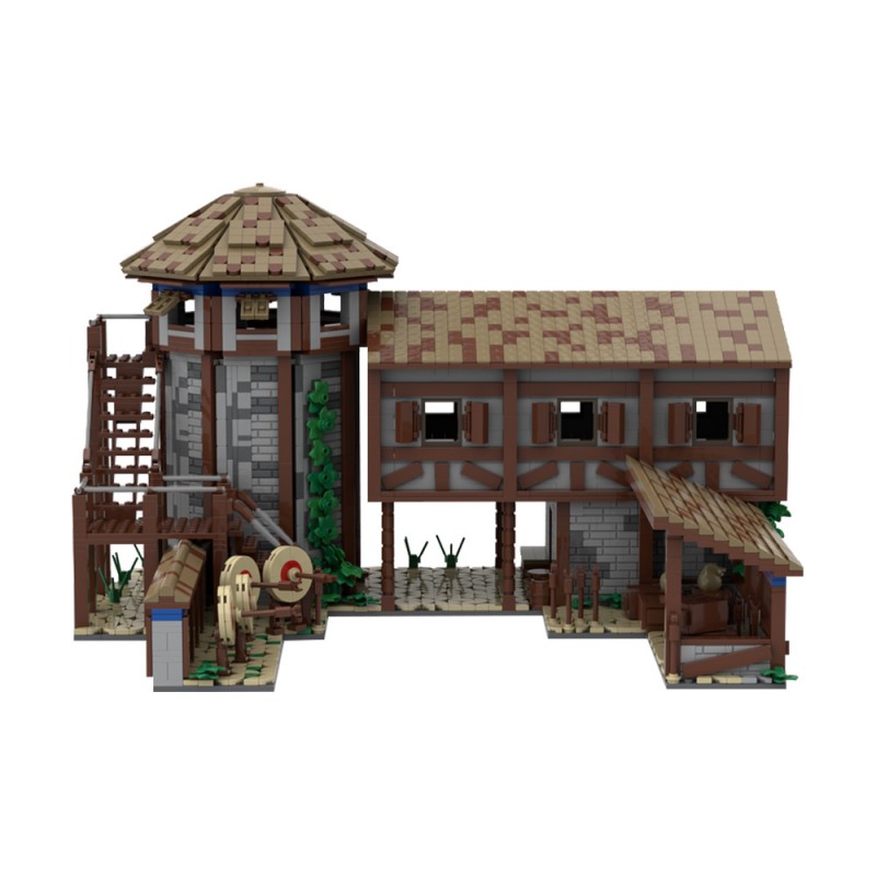 GOBRICKS MOC 200427 Age of Empires - Archery Range - YWOBB